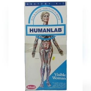Vintage 1991 Skilcraft Humanlab Visible Woman in box